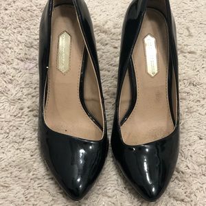 Dorothy Perkins Black Gloss Women’s Heels Size 5